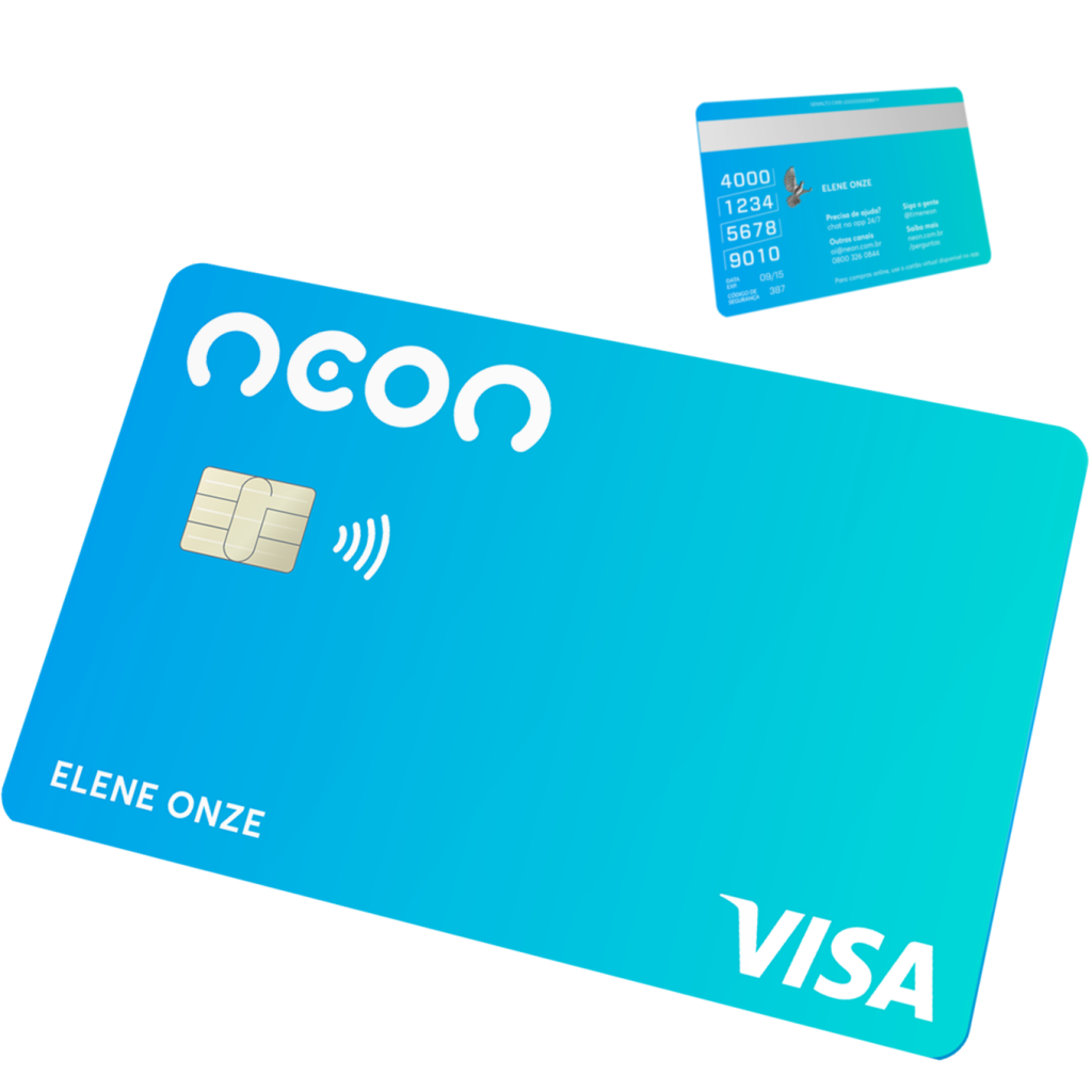 Neon Visa Internacional: Cashback Garantido