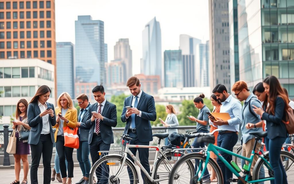 aplicativos de economia compartilhada