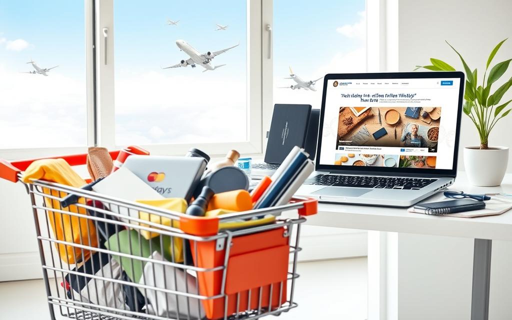 como acumular milhas aéreas rapidamente em compras do dia a dia