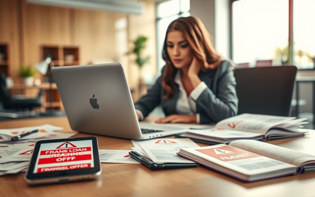 como identificar golpes em empréstimos pela internet