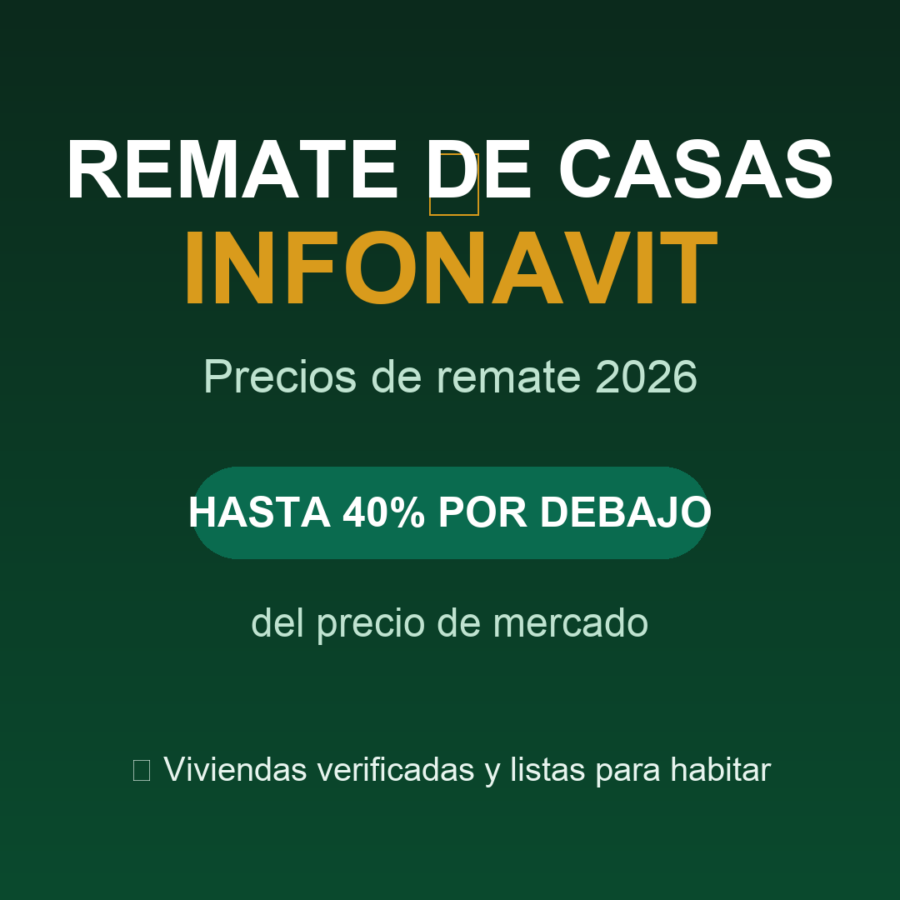 Remate de Casas Infonavit: Qué Es y Quién Puede Participar