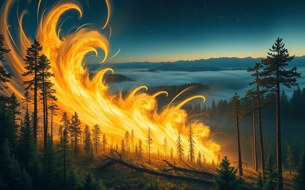relatos surreais sobre o evento de Tunguska